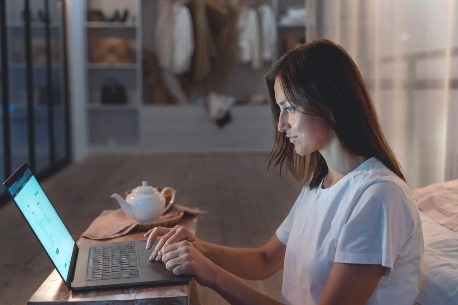 Collaborative workspace with people working together on financial planning